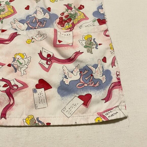 Scrubs Station Valentines Day Womens Size 2XL Scrub Shirt Top - Picture 9 of 16